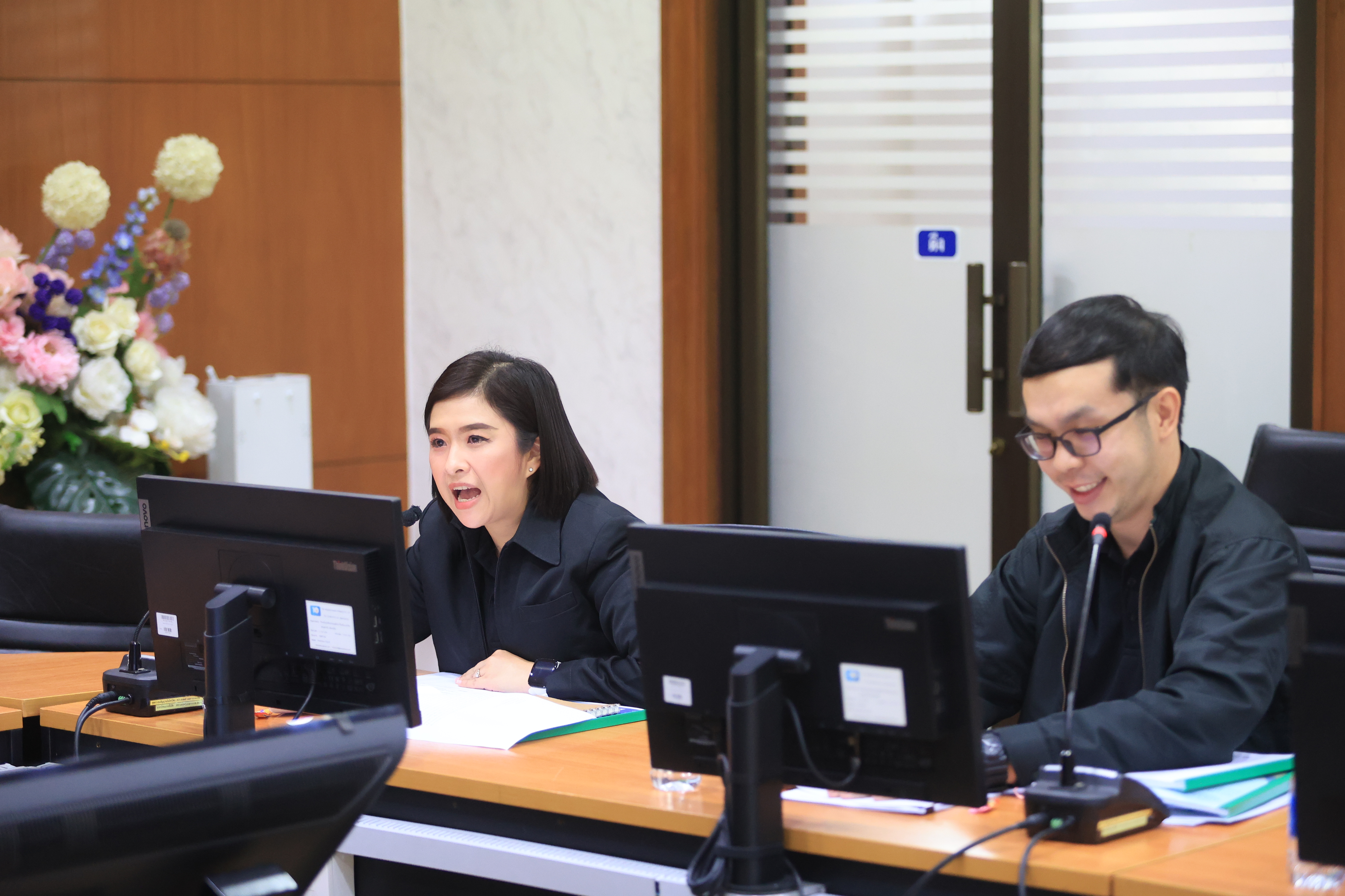 title - สำนักบริหารกองทุน ประชุมคณะทำงานบริหารความเสี่ยงและการควบคุมภายใน ประจำปีบัญชี 2569 ครั้งที่ 2/2568